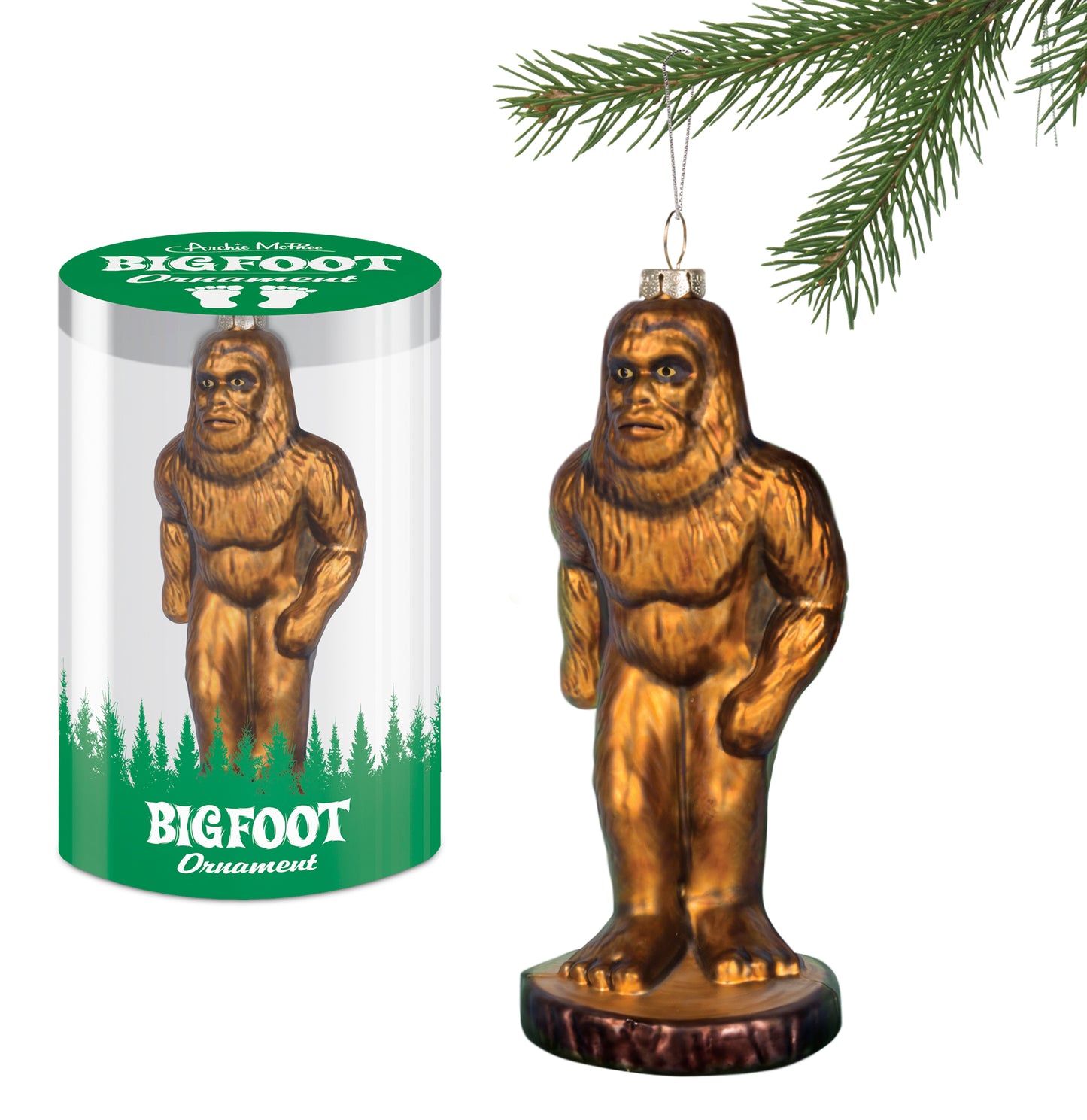 '12495 ORNAMENT - BIGFOOT GLASS