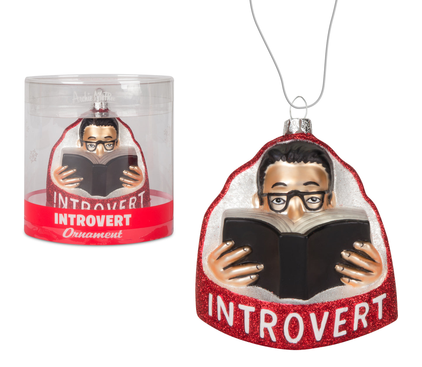 '12553 ORNAMENT - INTROVERT GLASS