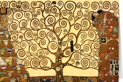 Tushita Card Gustav Klimt - The Fulfillment (1909)