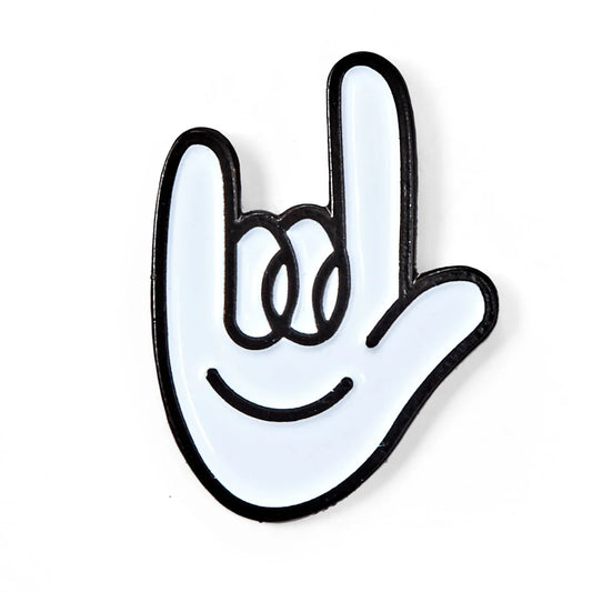 Love Hands Enamel Pin