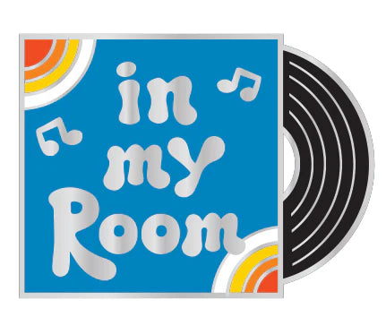 In My Room Record Enamel Pin