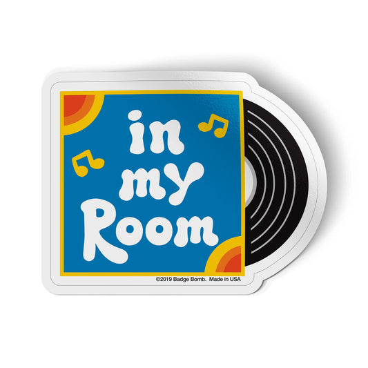 In My Room Big Sticker