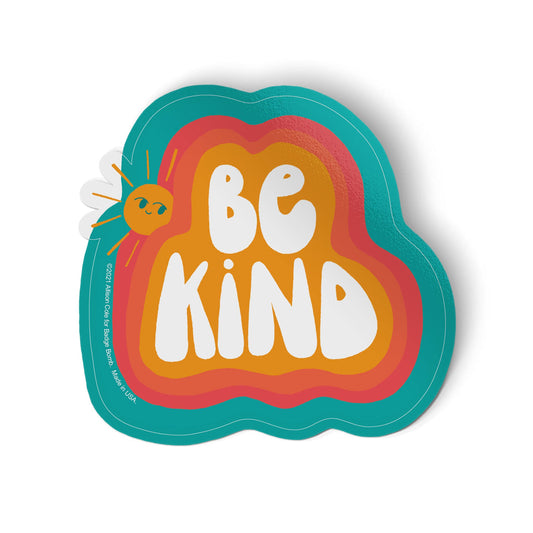 Be Kind Illustration Sticker