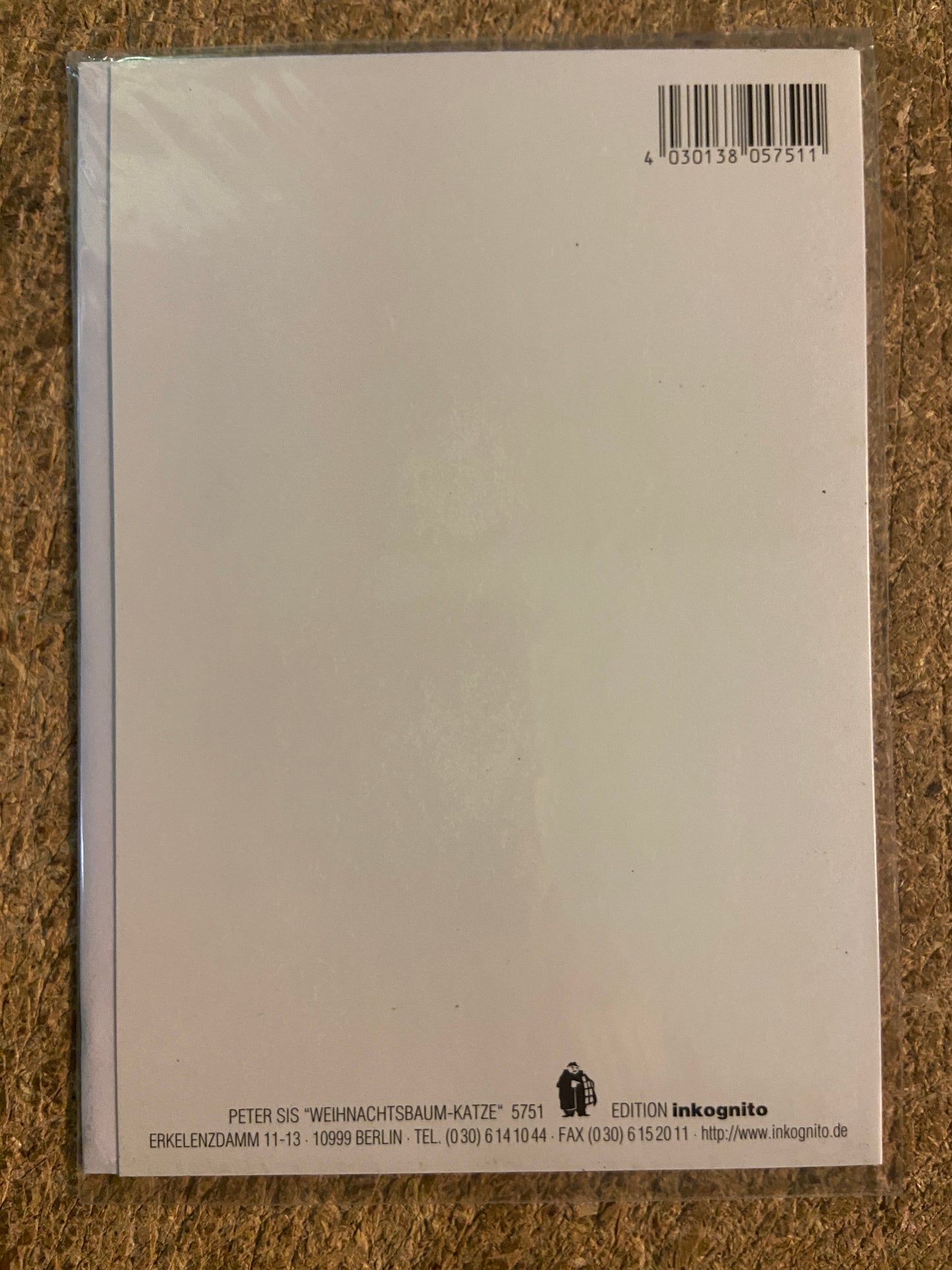 Inkognito Greeting Card 5751