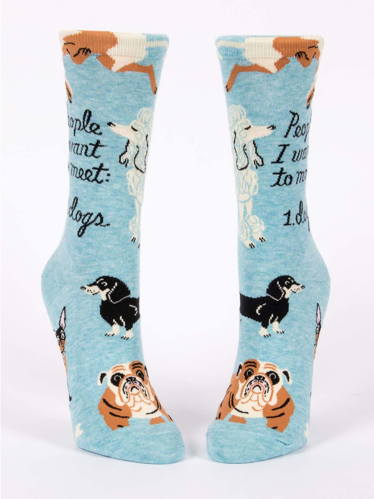 People to Meet: Dogs Women's Socks by Blue Q – image 4