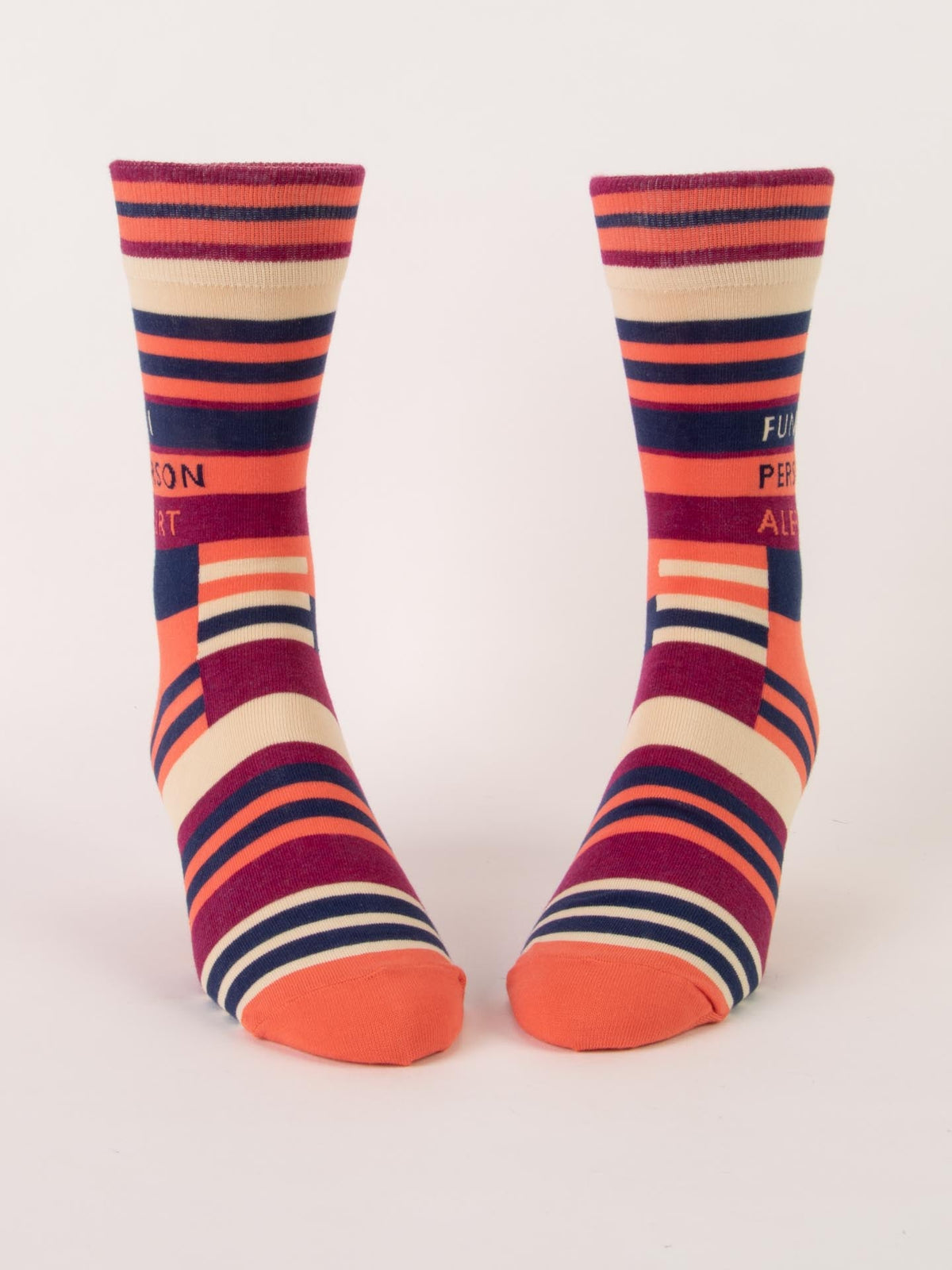 Fun Person Alert Men's Socks by Blue Q – image 4