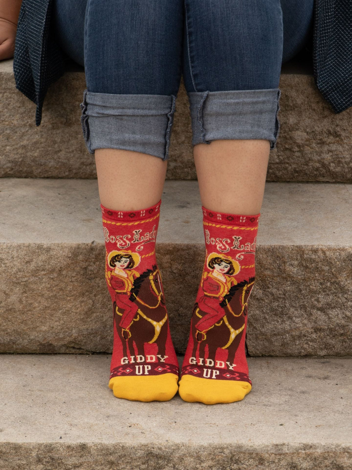 Boss Lady Ankle Socks by Blue Q – image 10
