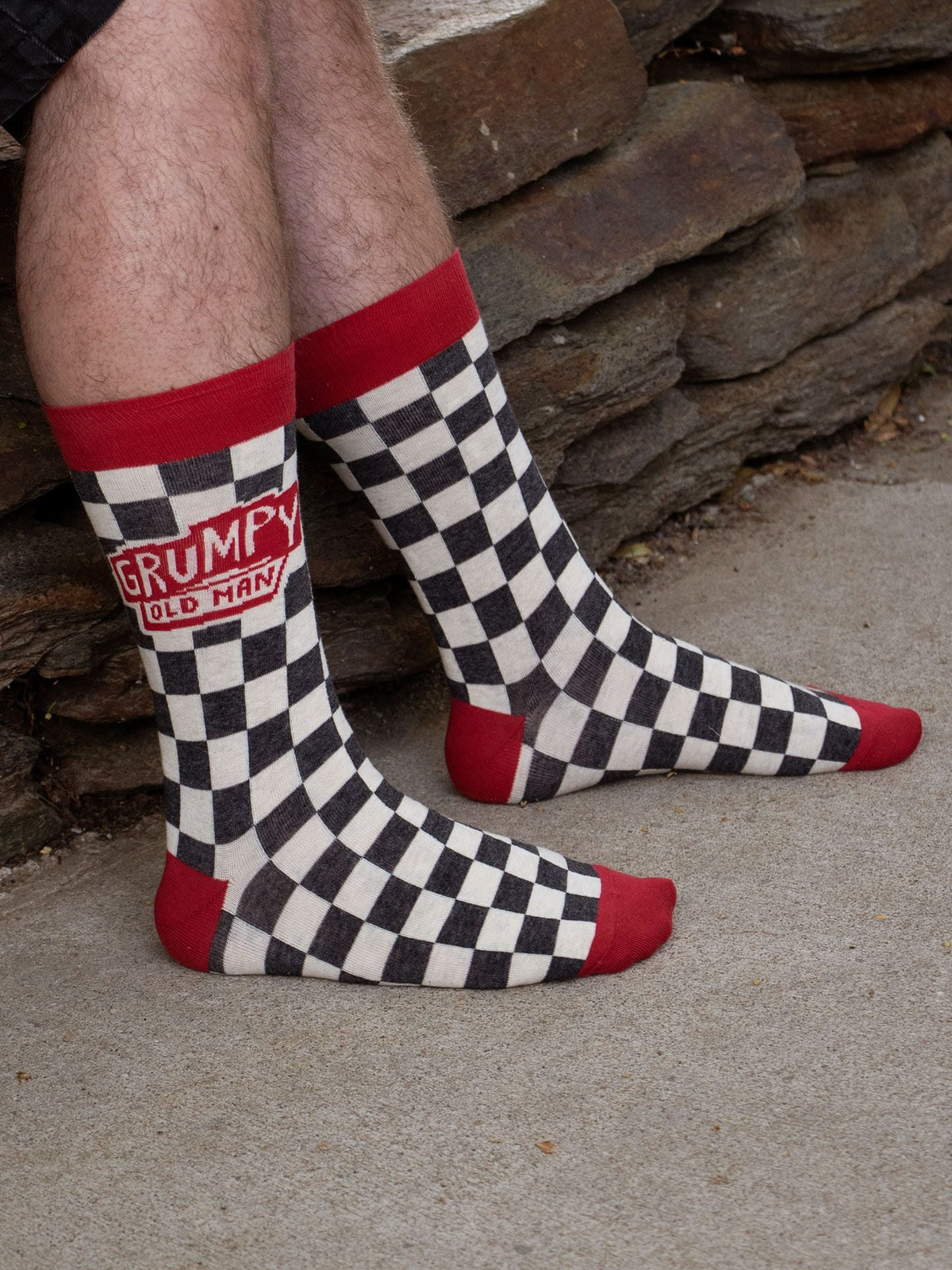 Grumpy Old Man Men's Socks by Blue Q – image 10