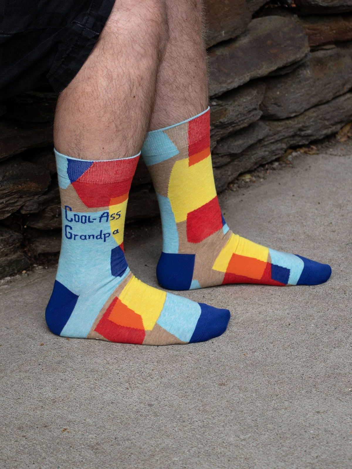 Cool-Ass Grandpa Men's Socks by Blue Q – image 5