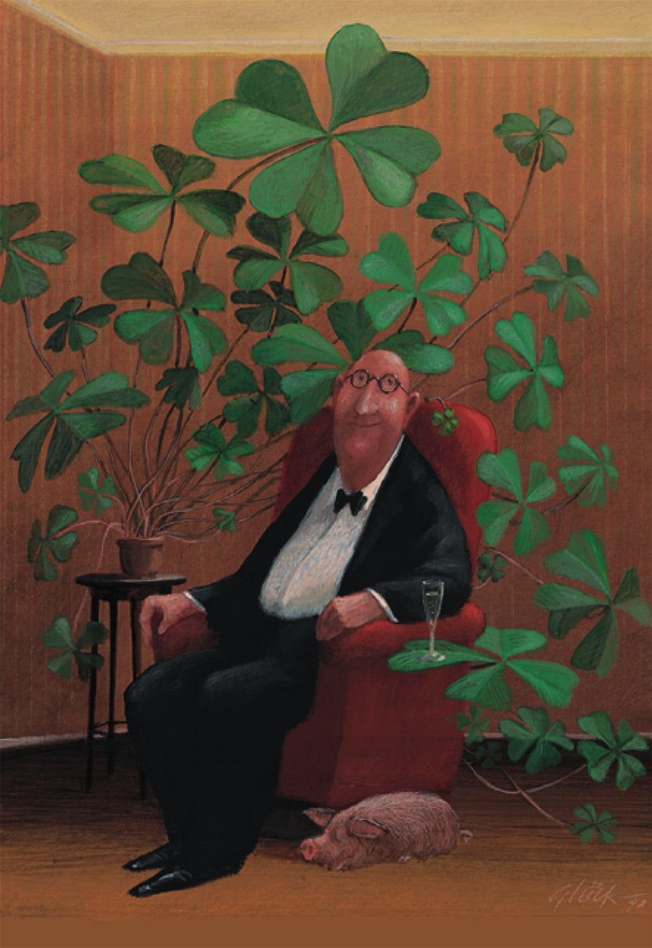 Inkognito Greeting Card 6064