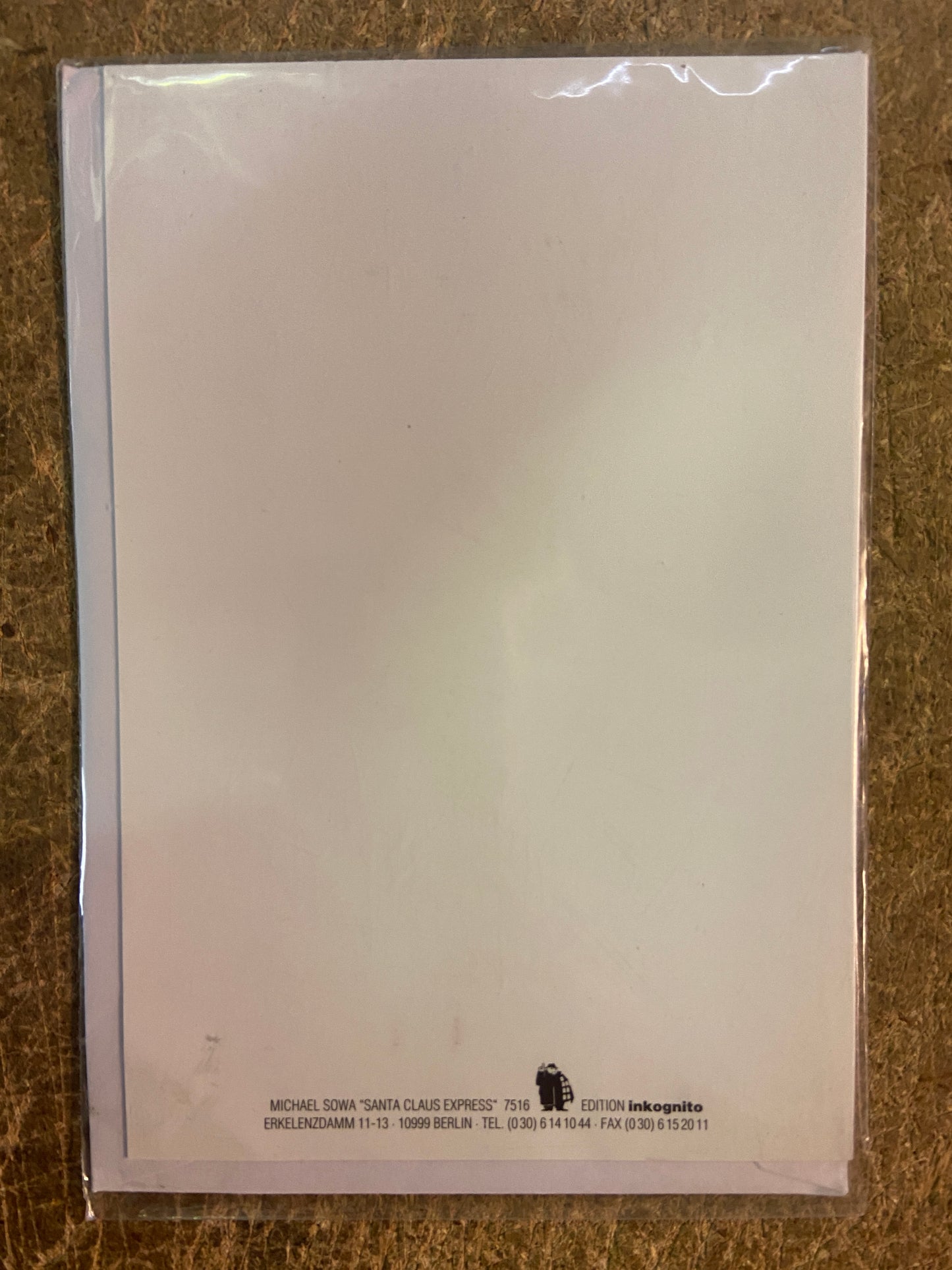 Inkognito Greeting Card 7516