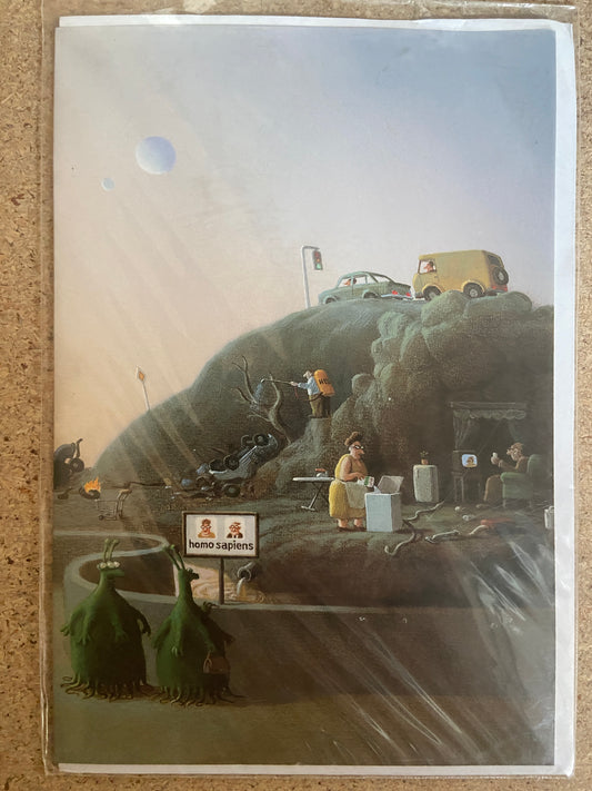 Inkognito Greeting Card 7522