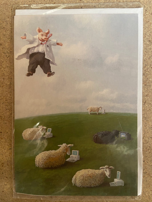 Inkognito Greeting Card 7588