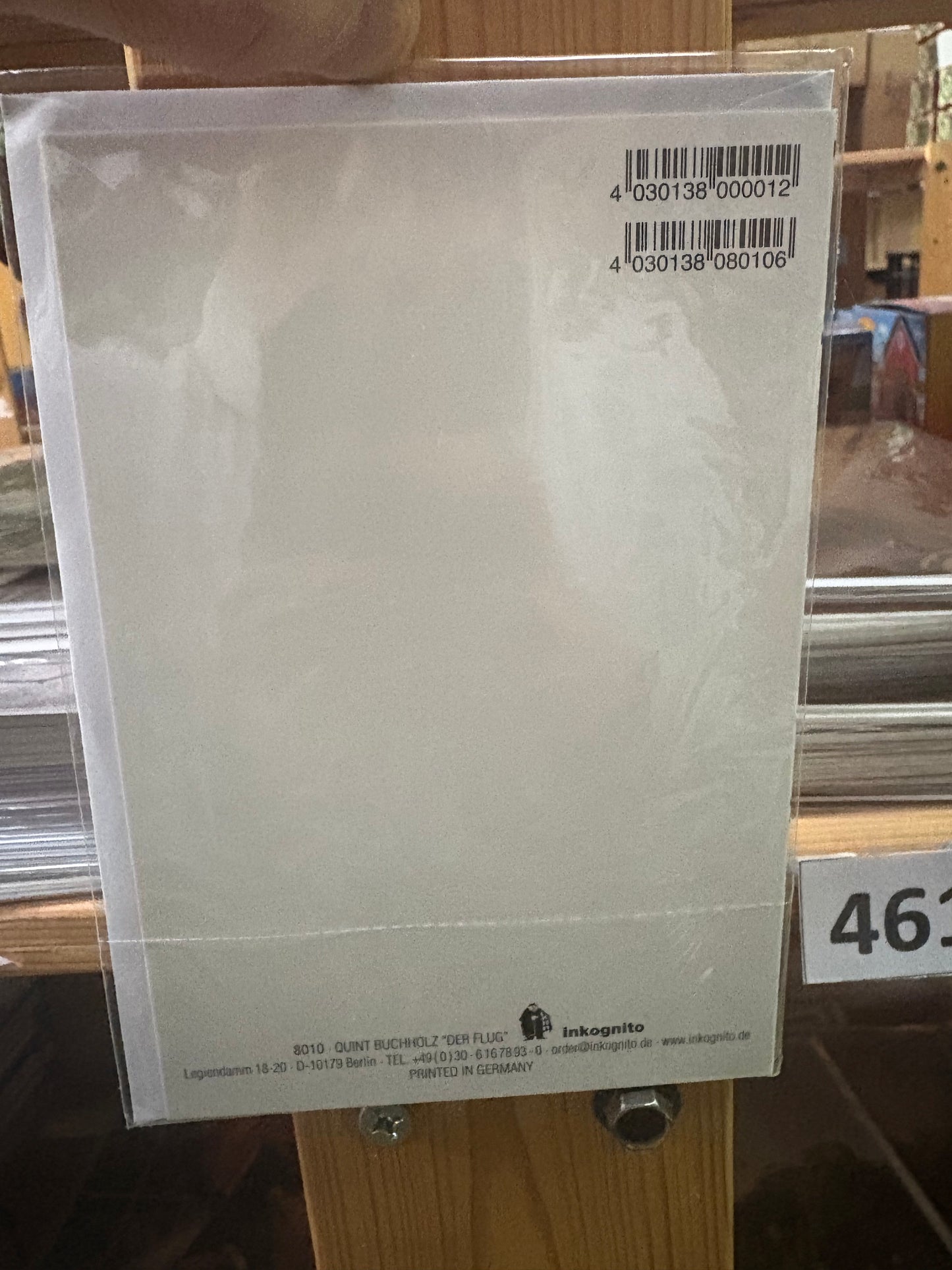 Inkognito Greeting Card 8010