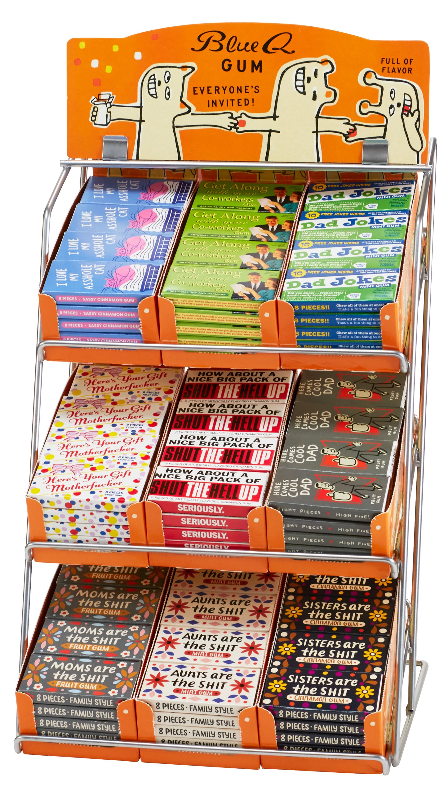 BS479 Gum Counter Display Stand + Best Sellers