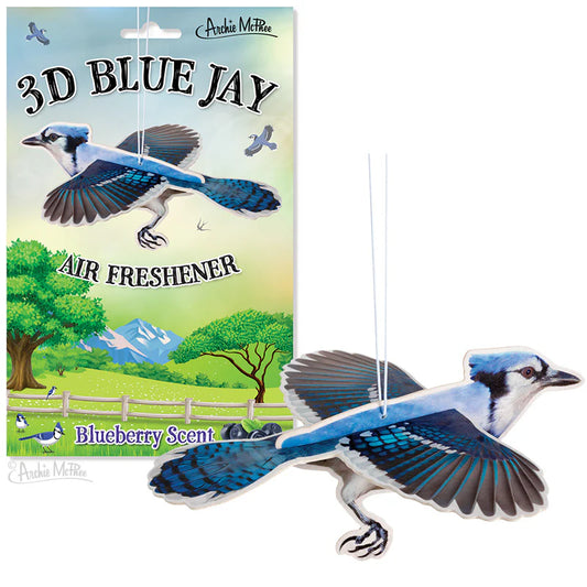 13021 3D Blue Jay Air Freshener