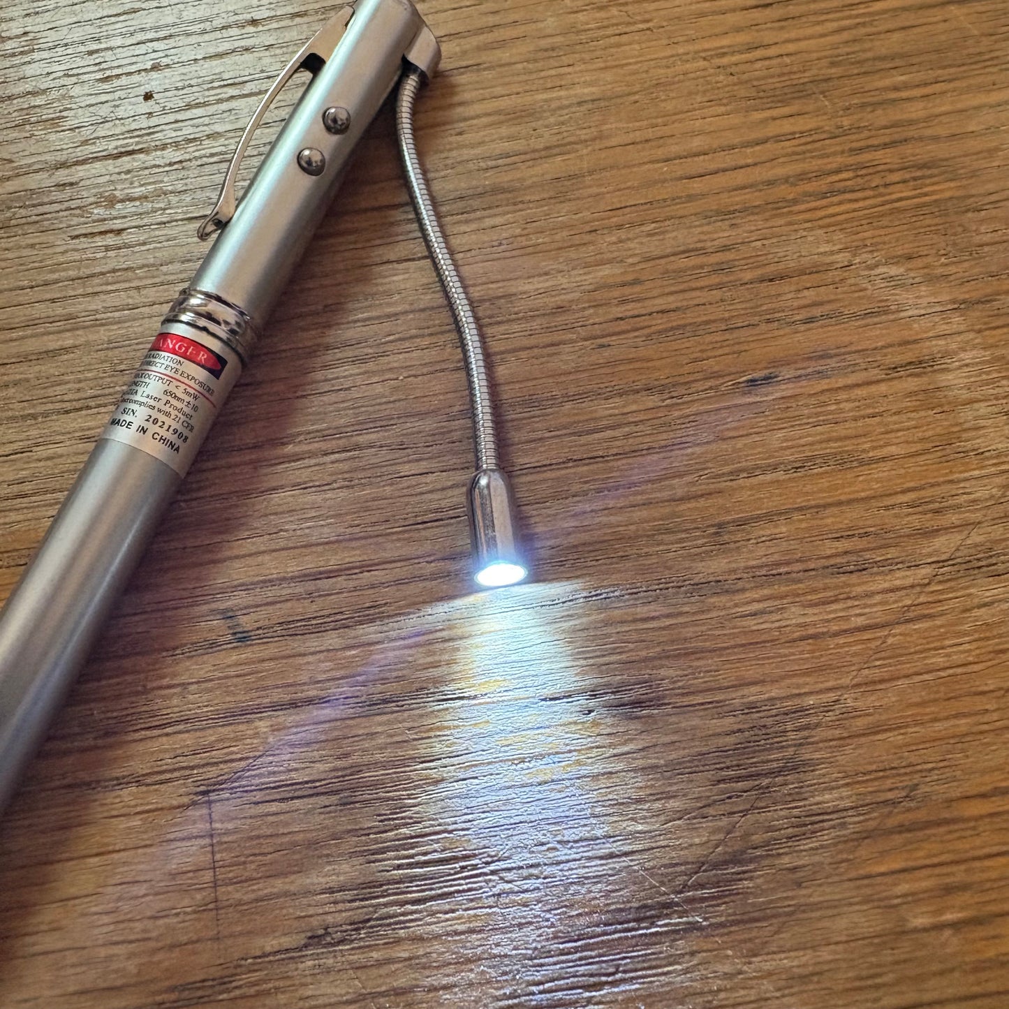 5 in 1 Geek Spy Lazer Pen with built in Torch