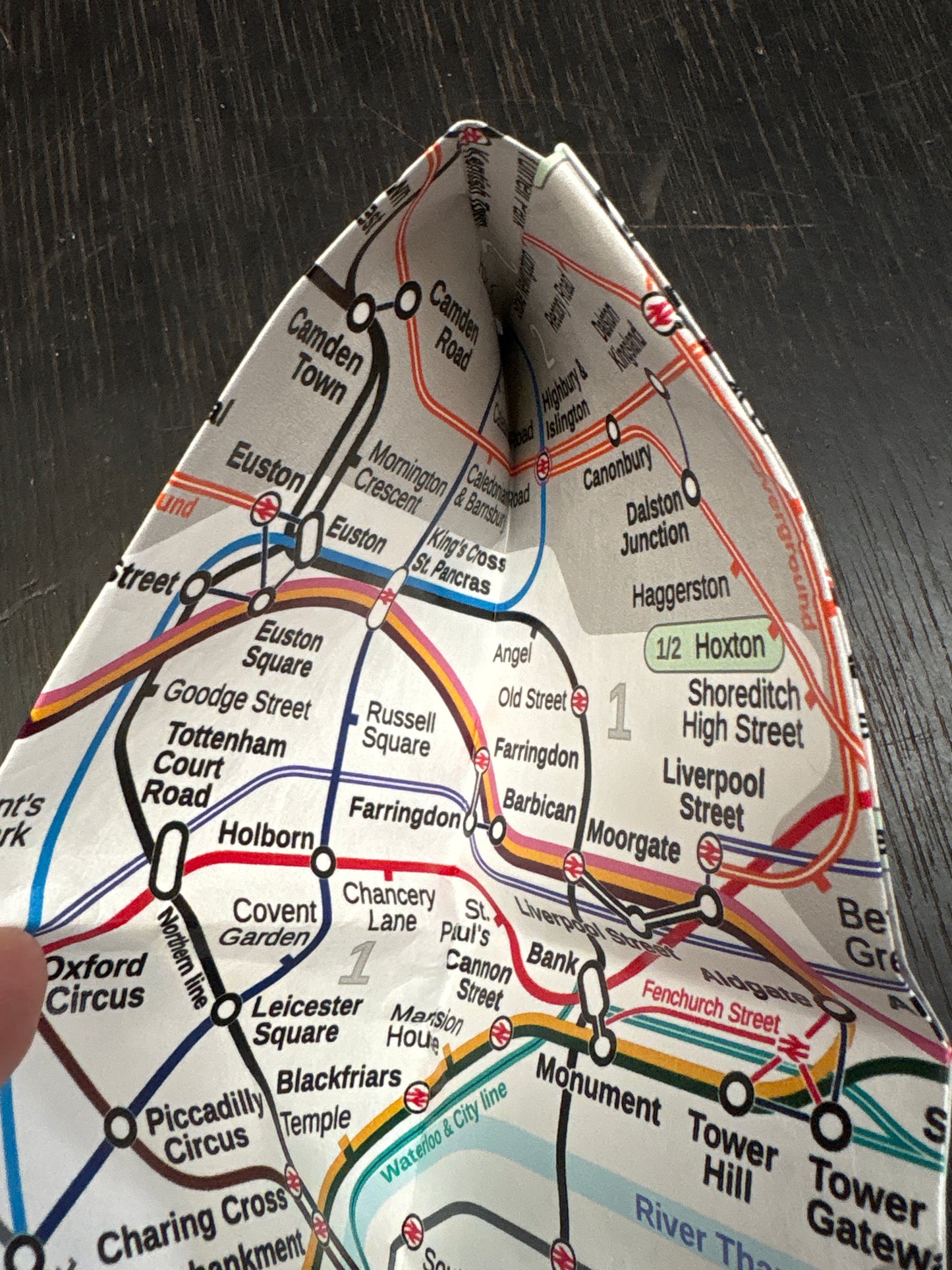 The Underground London Tyvek Mighty Wallet - 8x10 cm