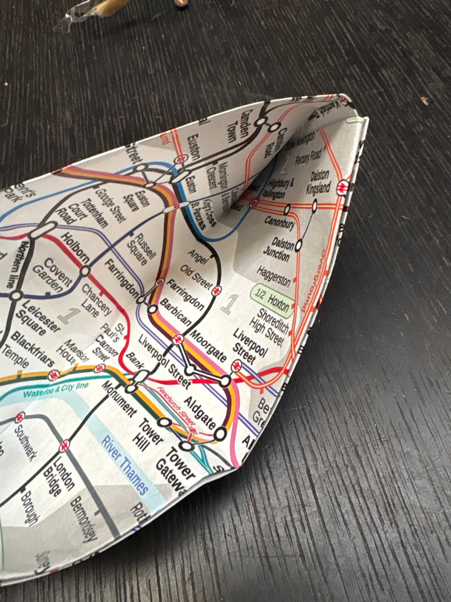 The Underground London Tyvek Mighty Wallet - 8x10 cm