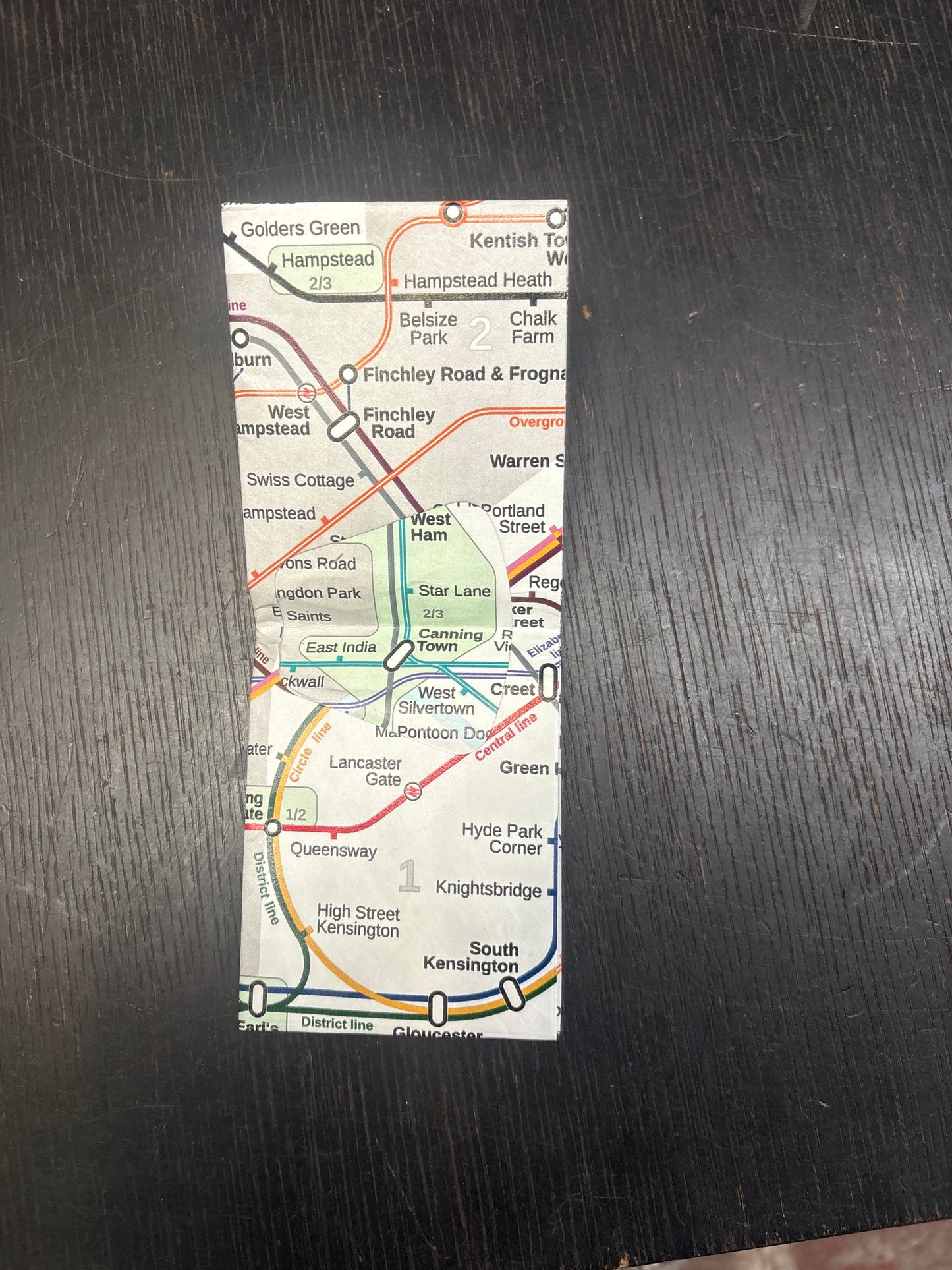 The Underground London Tyvek Mighty Wallet - 8x10 cm