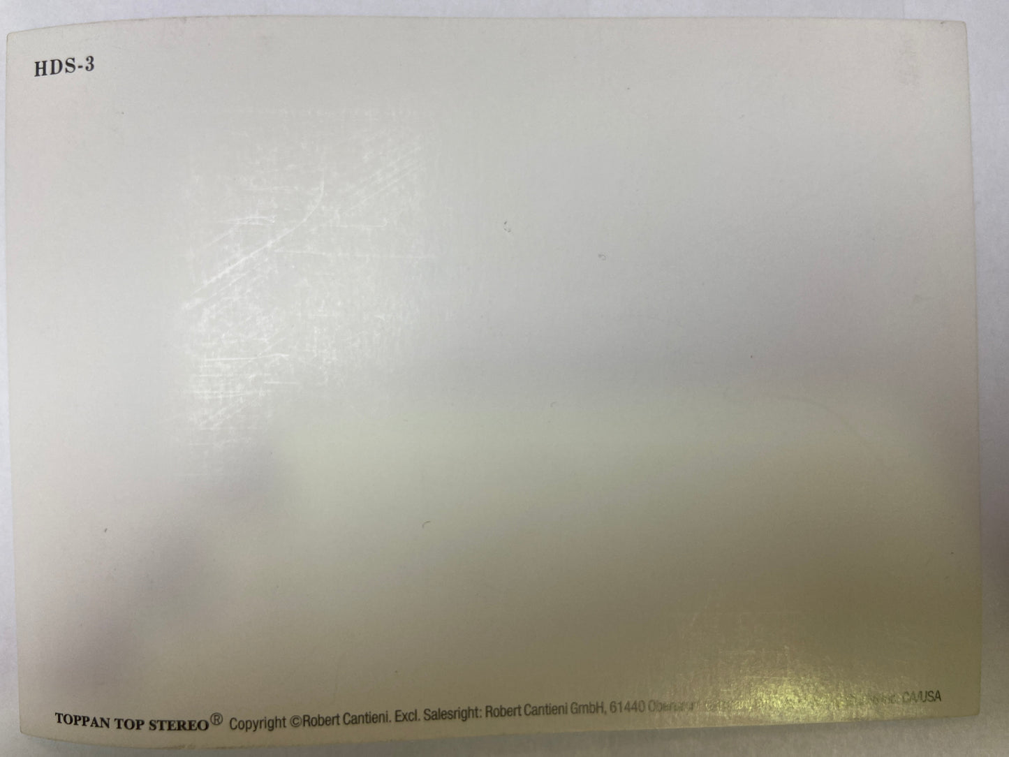 HDS - 3 Lenticular Postcard