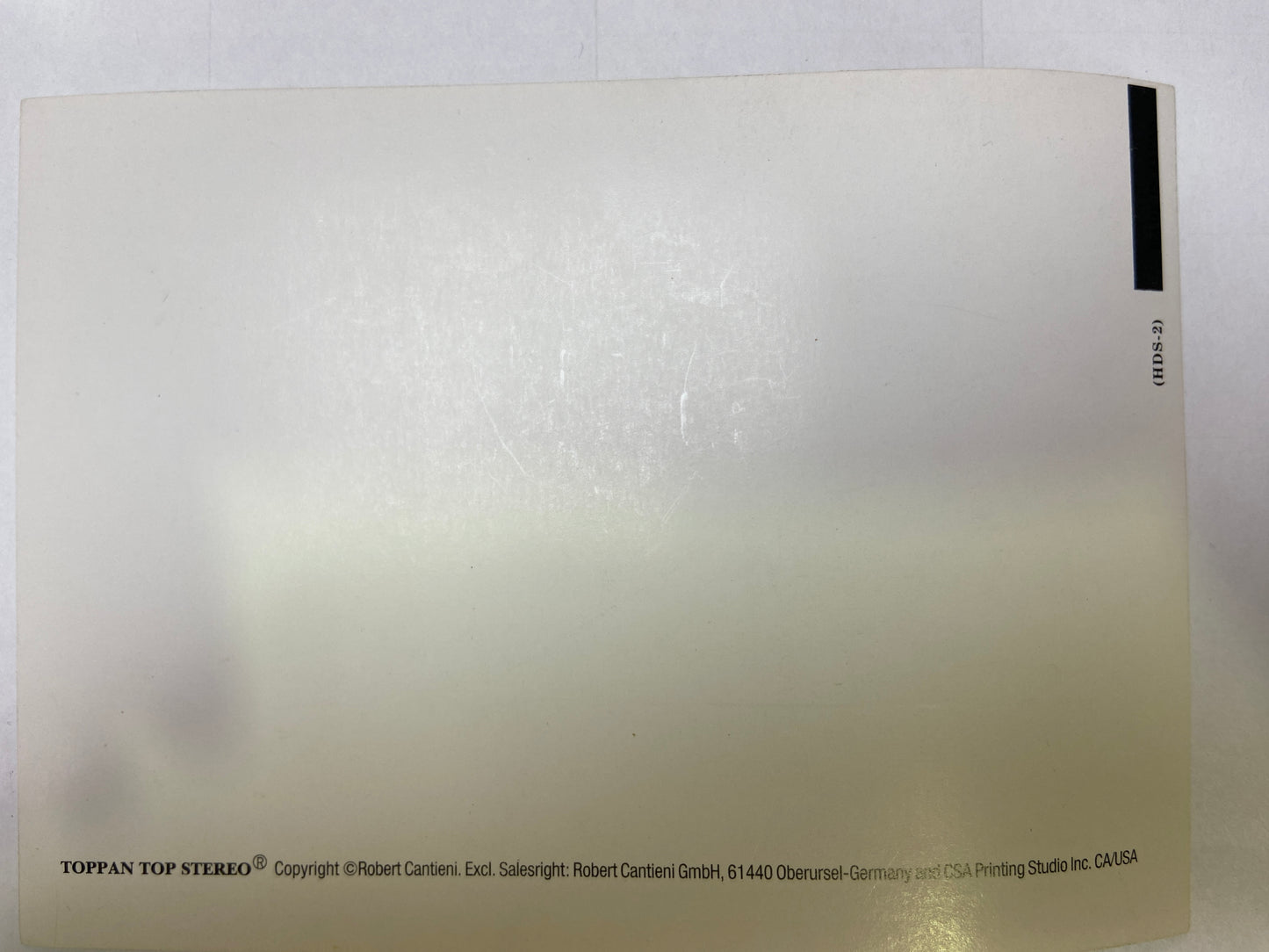 HDS - 2 Lenticular Postcard