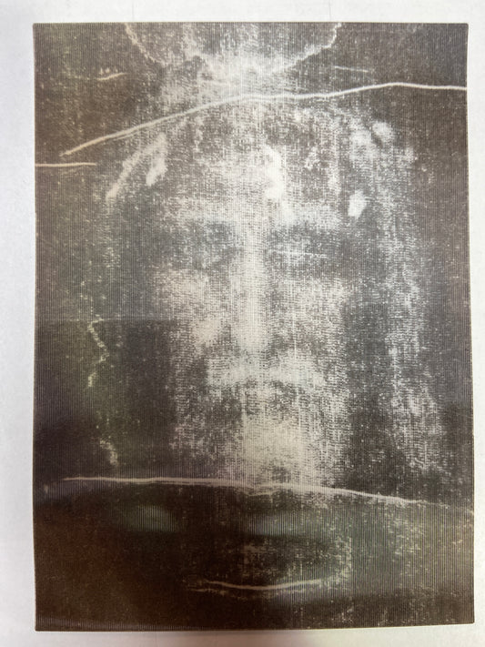RCC-505 The Holy Face Lenticular Postcard