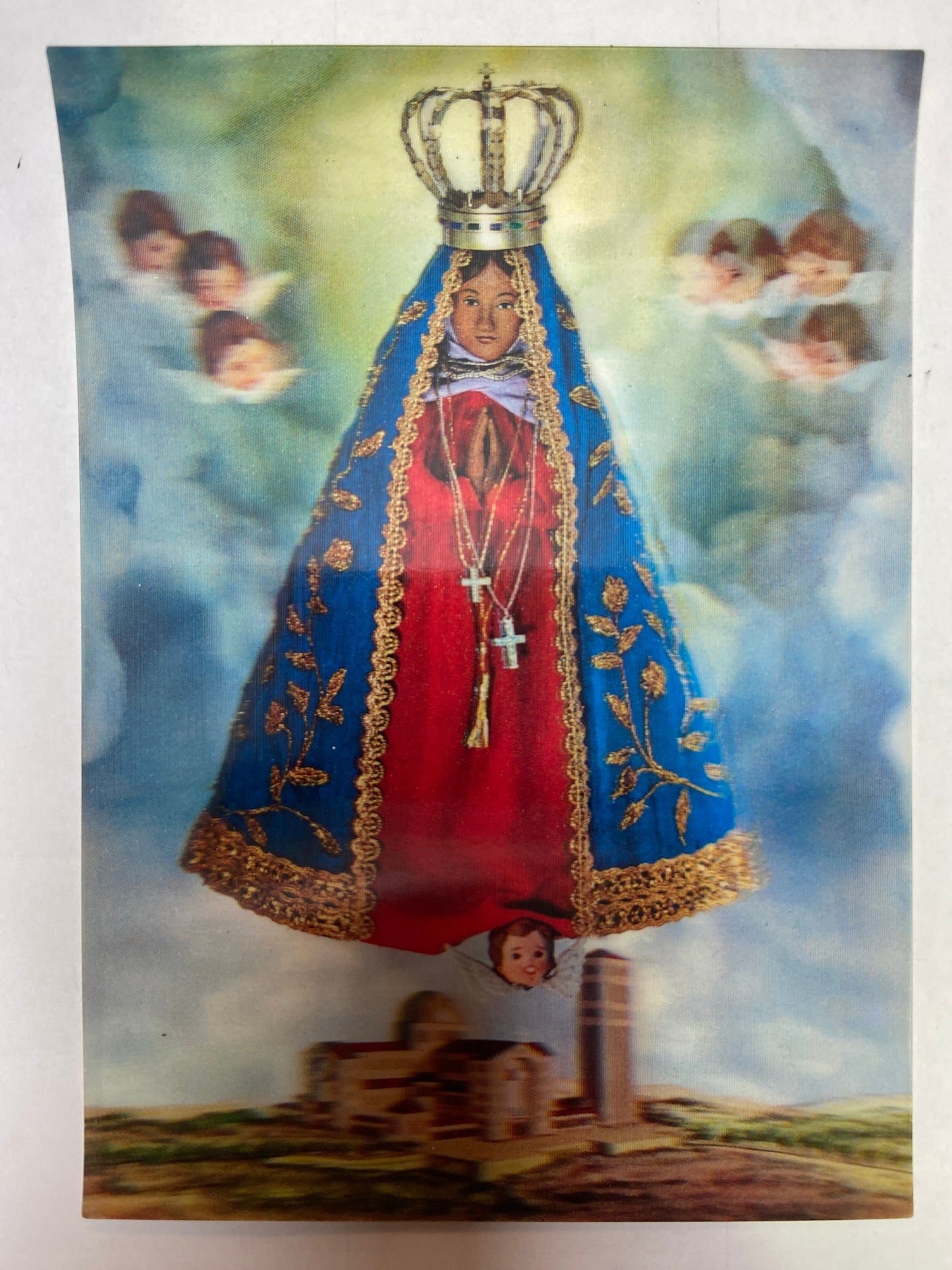 RC634 Mary- Lenticular Postcard
