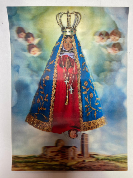 RC634 Mary- Lenticular Postcard