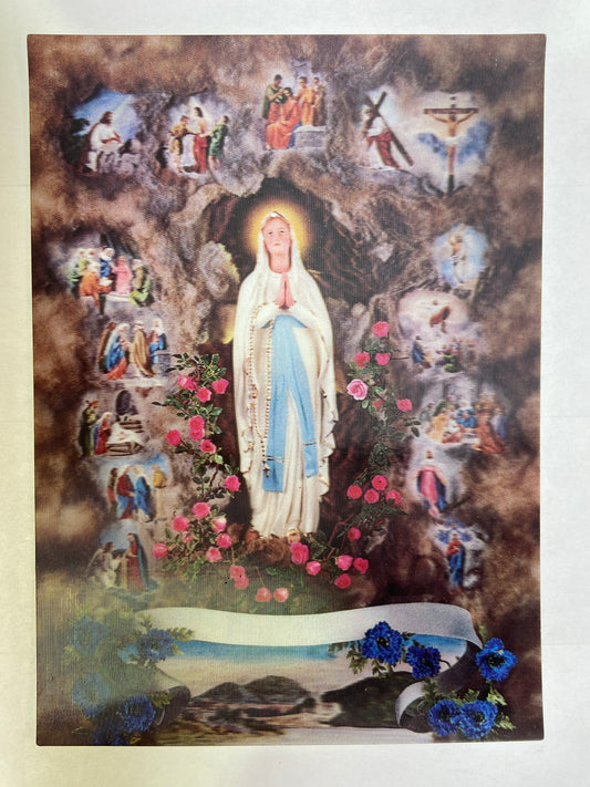 A - 2 Virign of Lourdes B