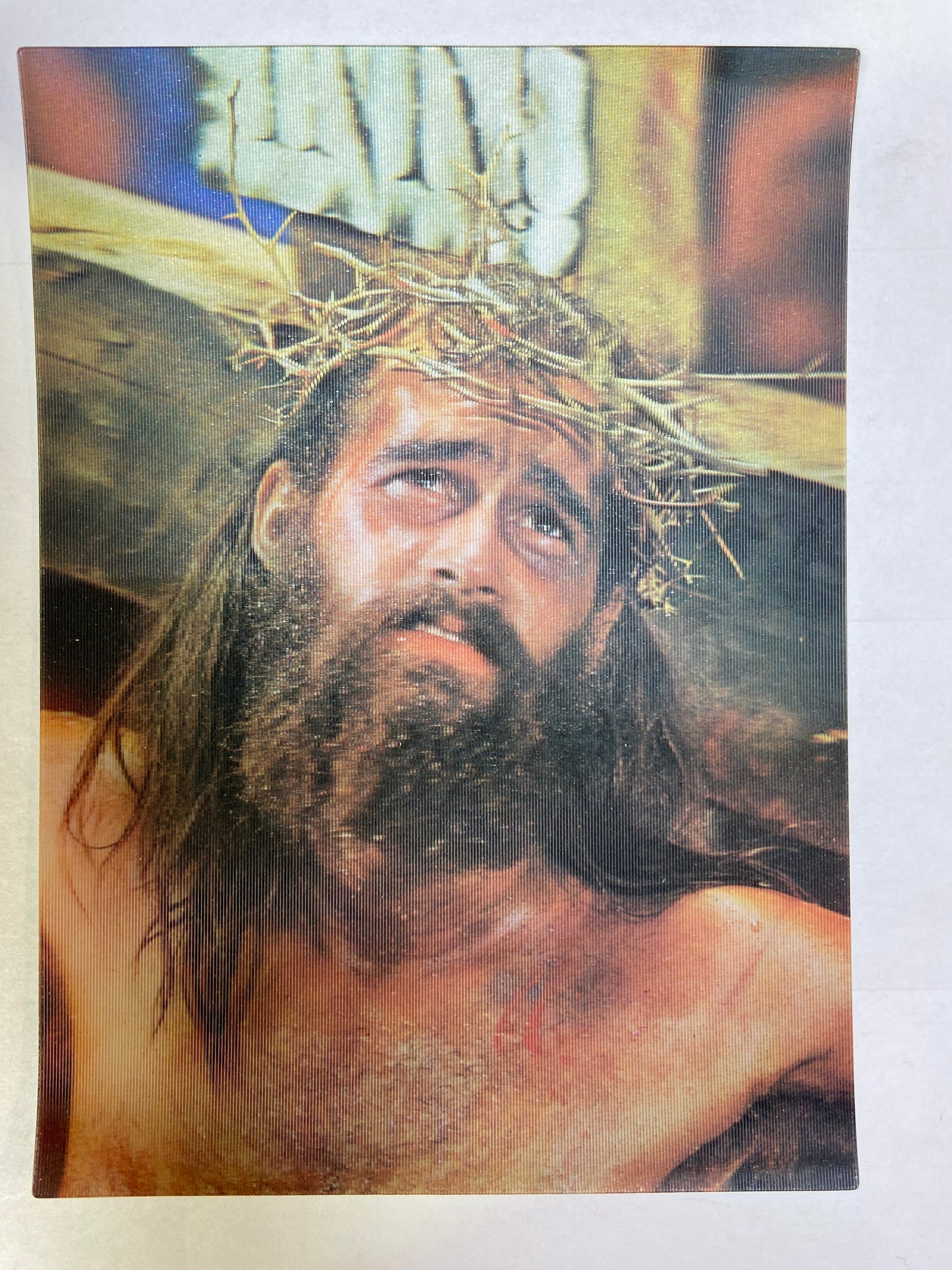 1966 Miracle Eyes Lenticular Postcard