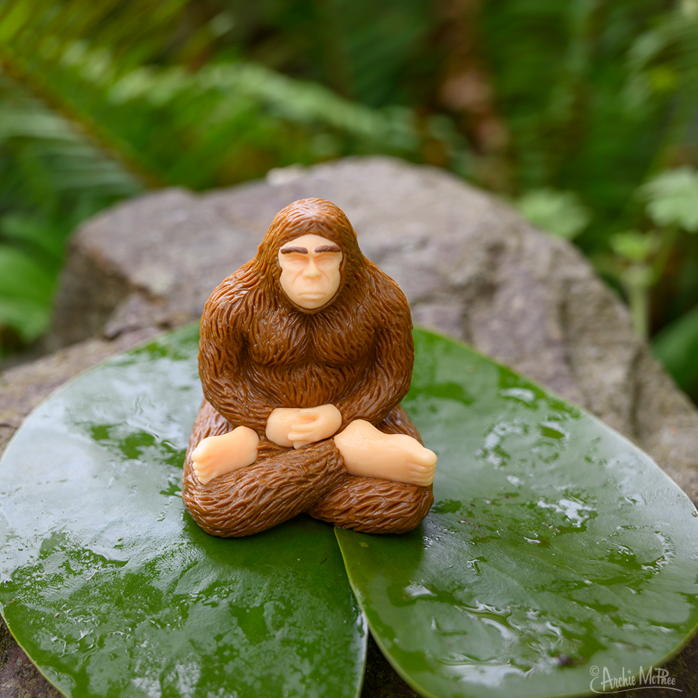 Meditating Bigfoot