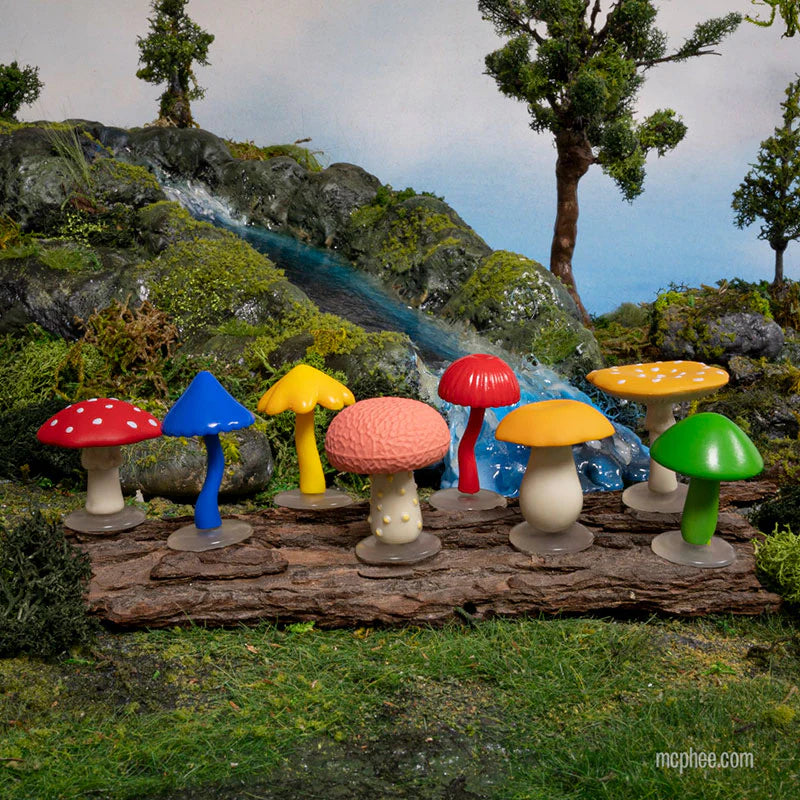 12996 A Collection Of Mini Mushrooms