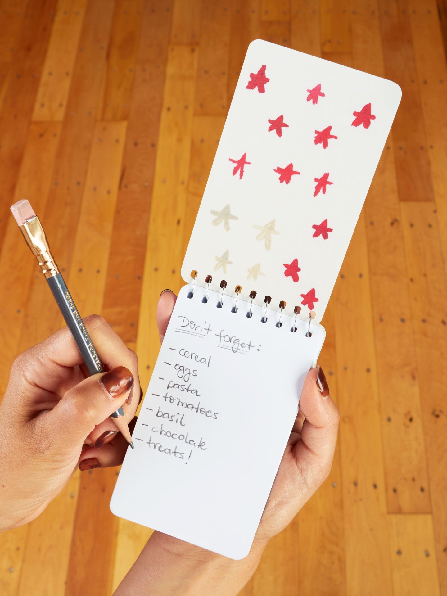 PP108 When I Go, I Want To Be Remembered For My Grocery Lists 3x5 Spiral Notebook