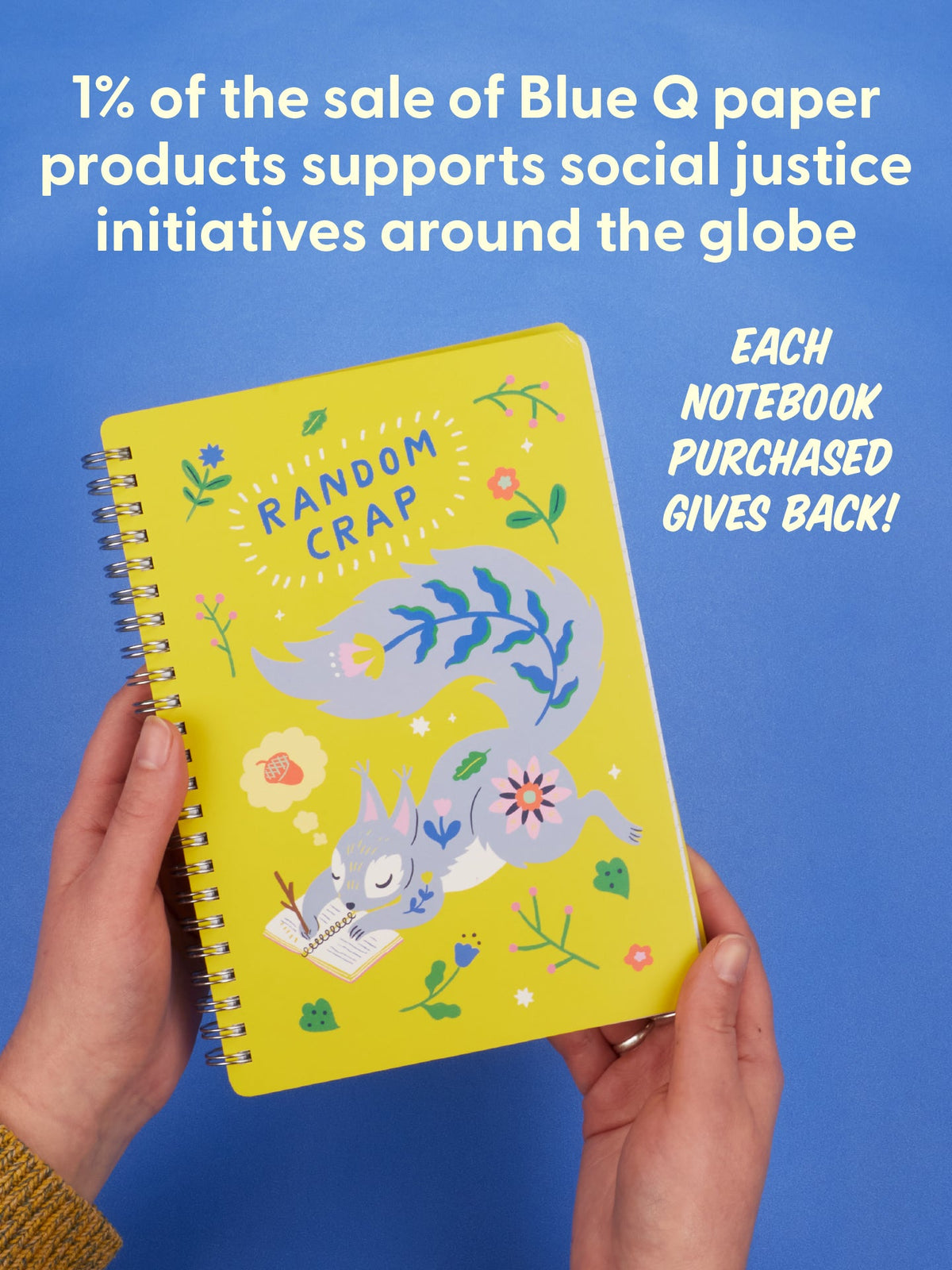 Random Crap 6x8 Spiral Notebook by Blue Q – image 8