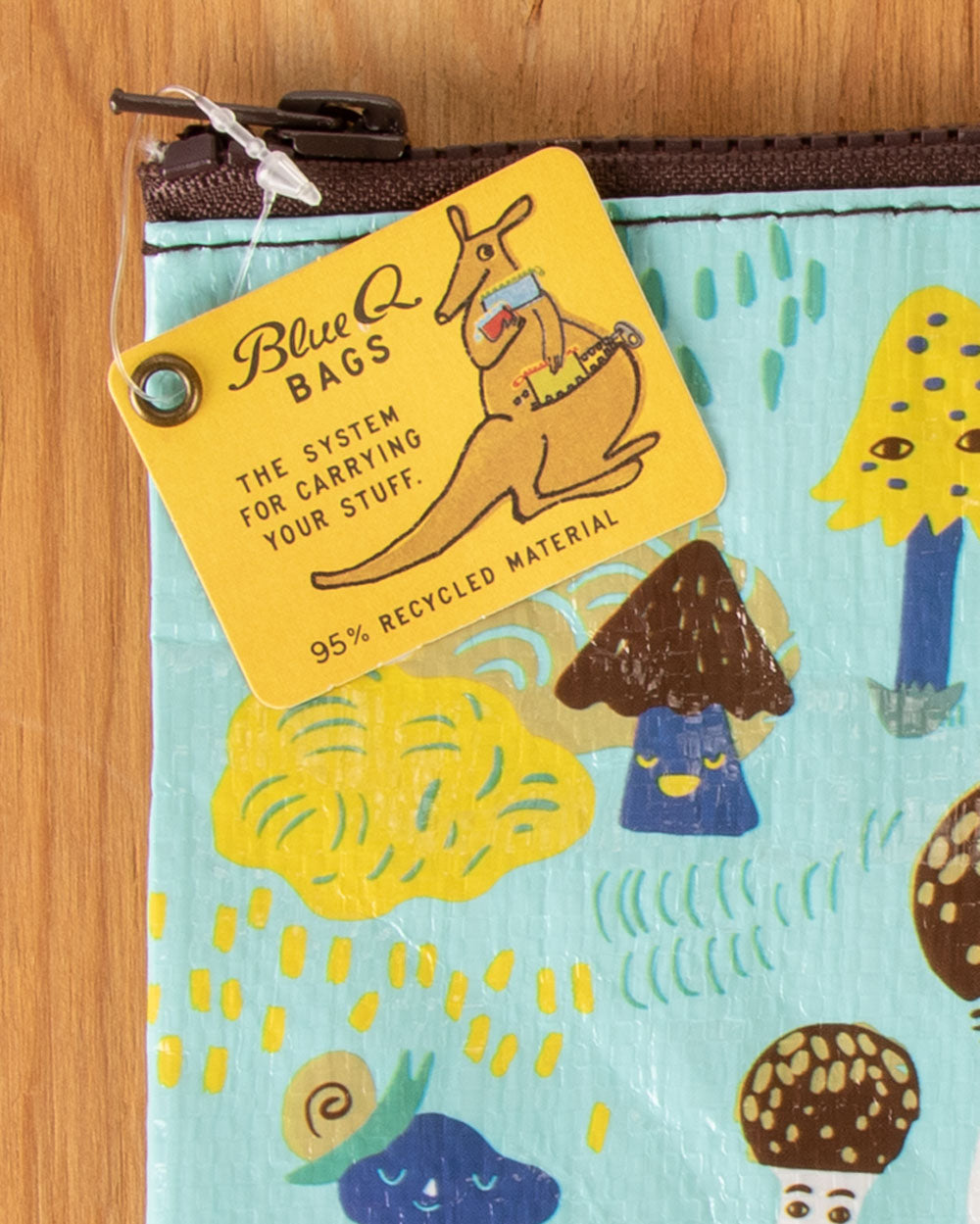 QA280 Cute Lil Mushrooms Zipper Pouch