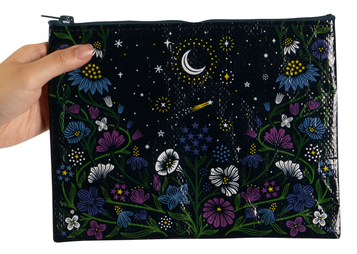 QA291 Starry Garden Zipper Pouch