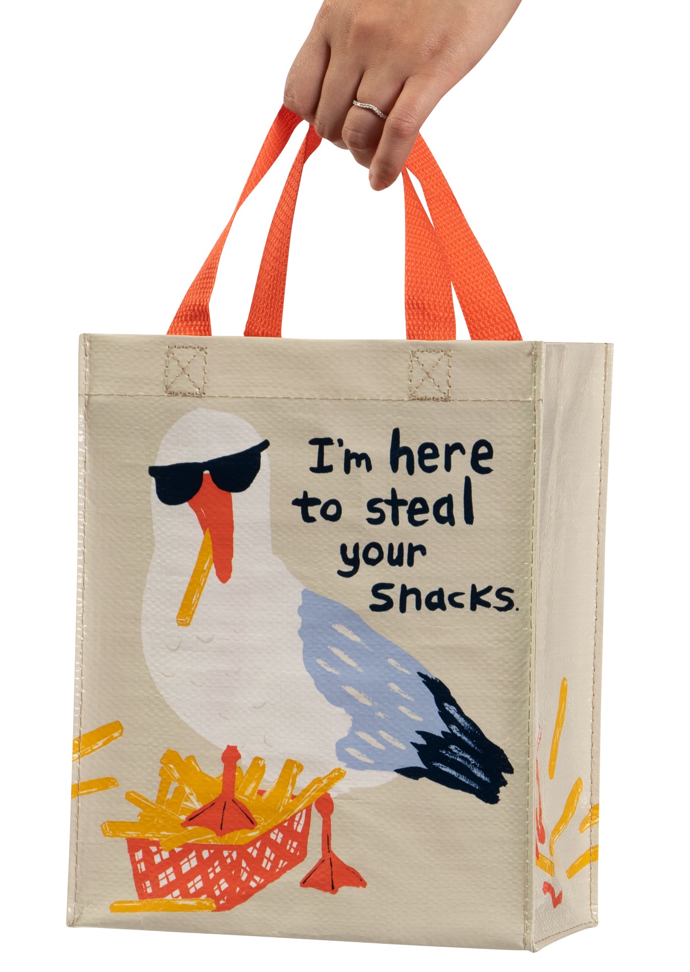 QA318 Steal Your Snacks Handy Tote