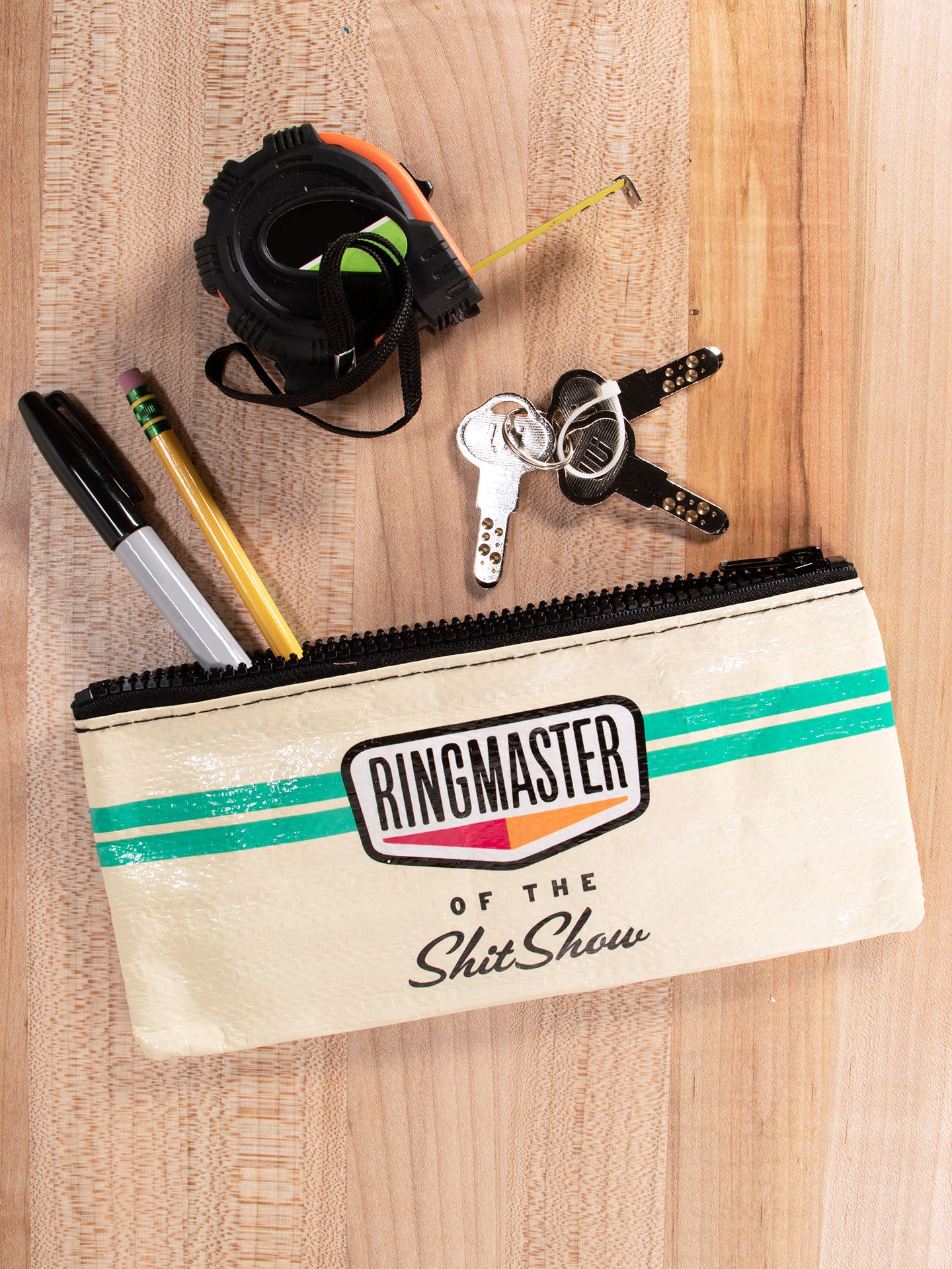 QA757 Ringmaster Shitshow Pencil Case