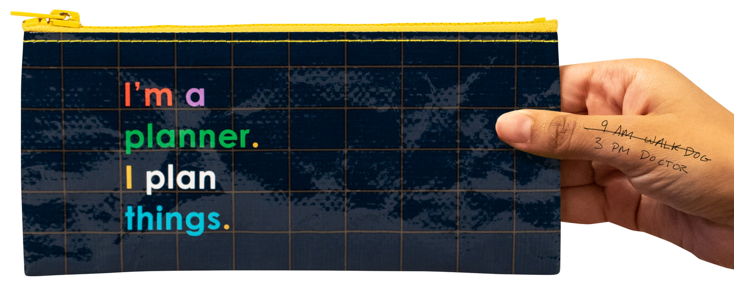 QA788 I'm A Planner Pencil Case - new!