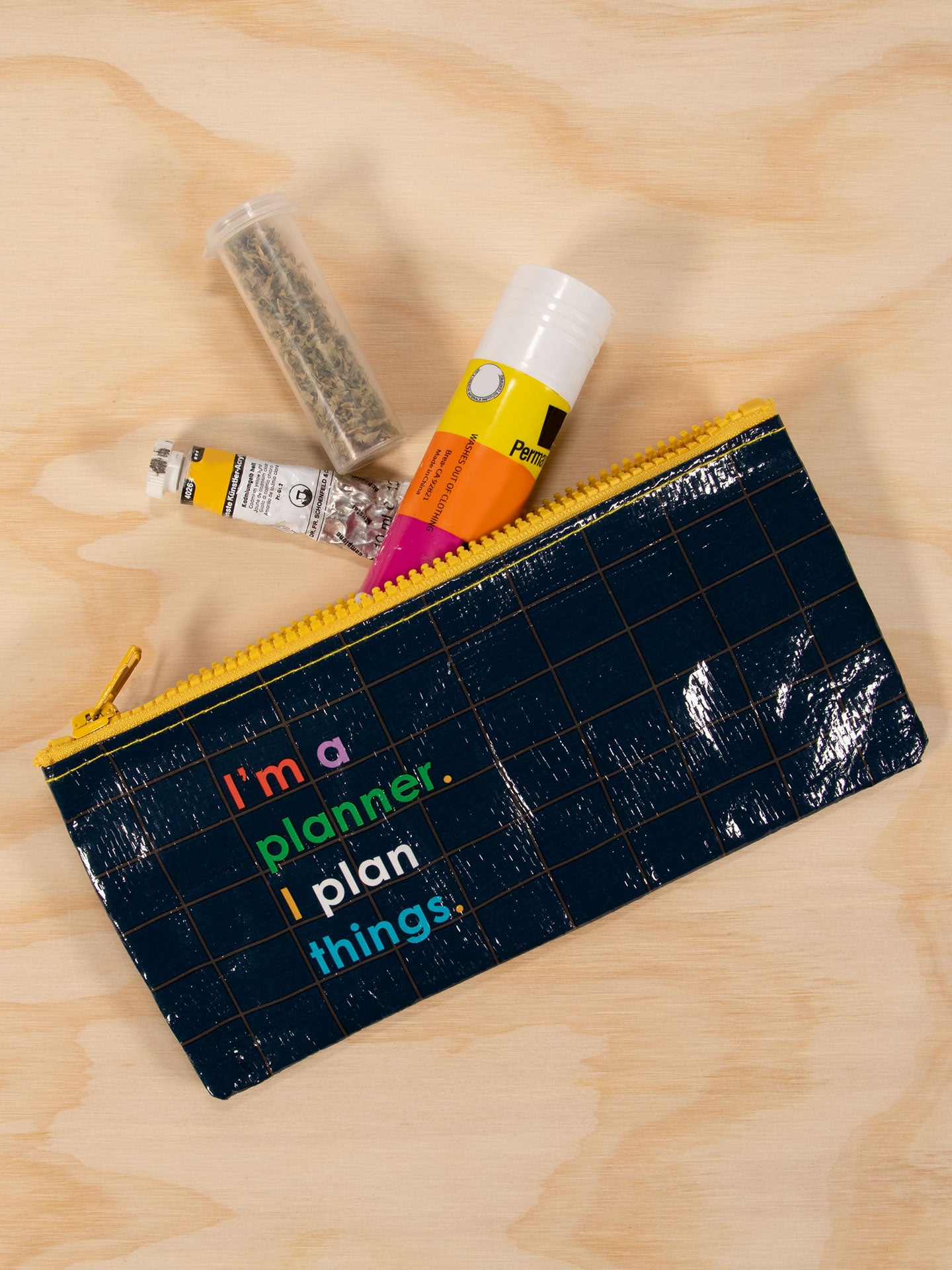 QA788 I'm A Planner Pencil Case - new!
