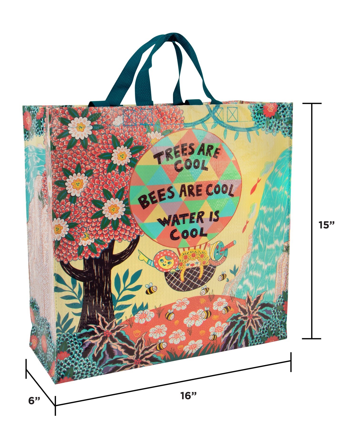 QA846 Trees and Bees Shopper