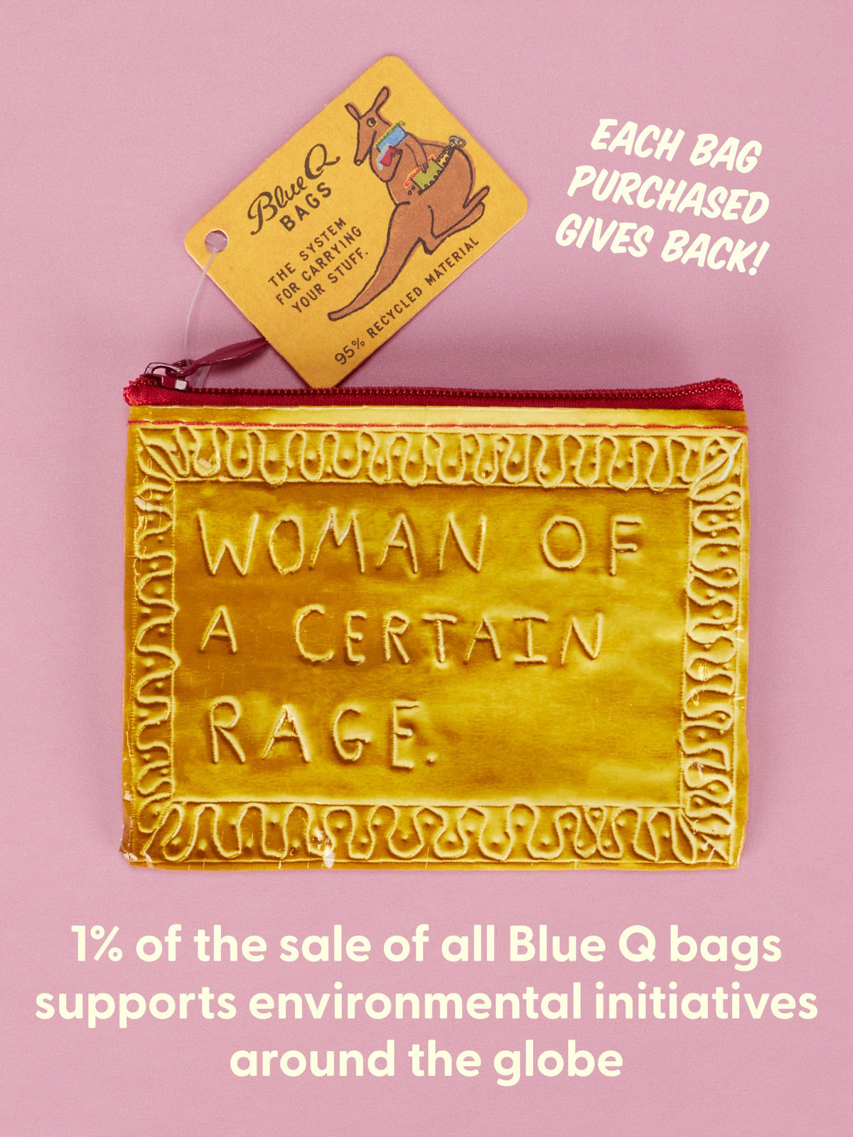 Woman Of A Certain Rage Coin Purse by Blue Q – image 6