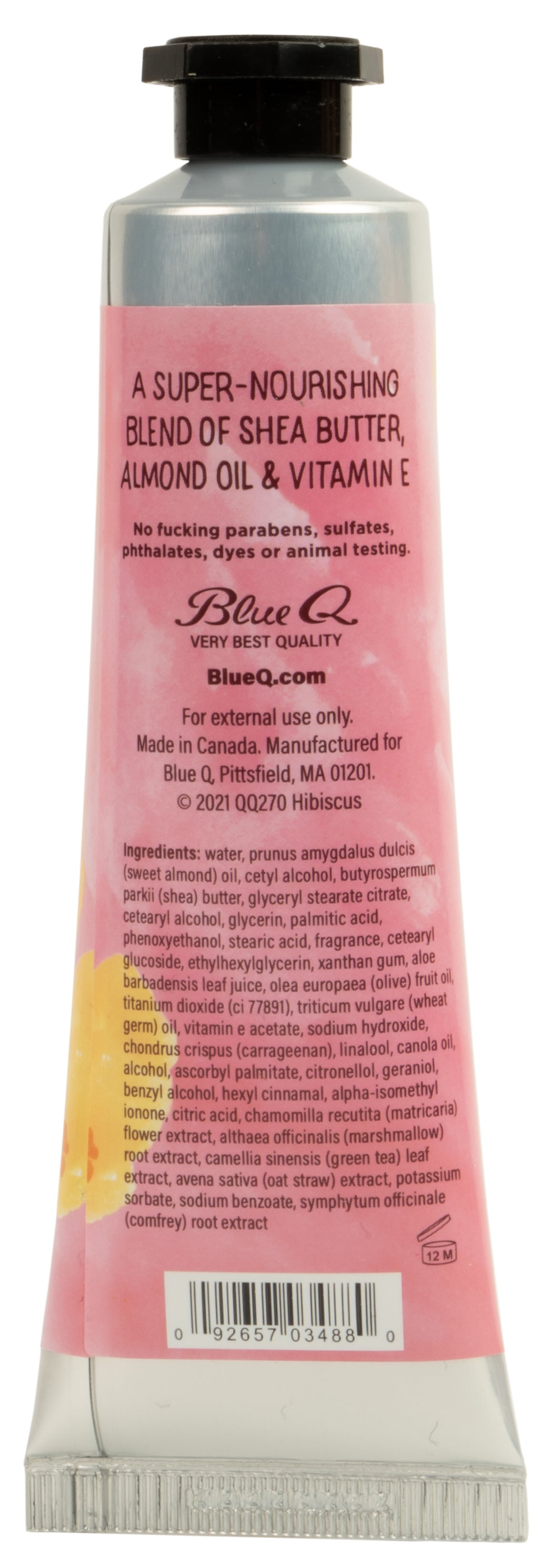 QQ270 I'm a Delicate Fucking Flower Natural Hand Cream