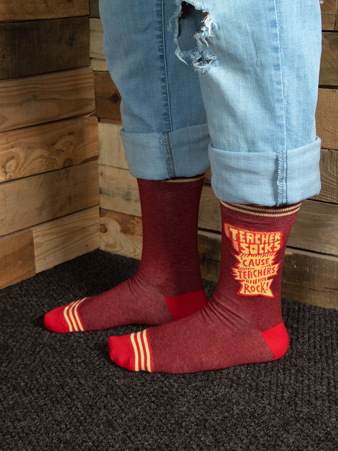SW1004 Teachers Rock Men's Socks - new!