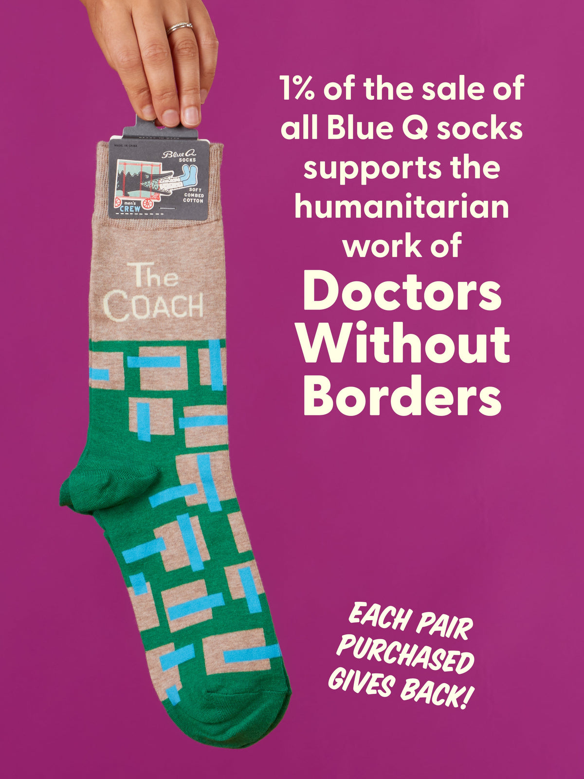 The Coach Men's Socks by Blue Q – image 8