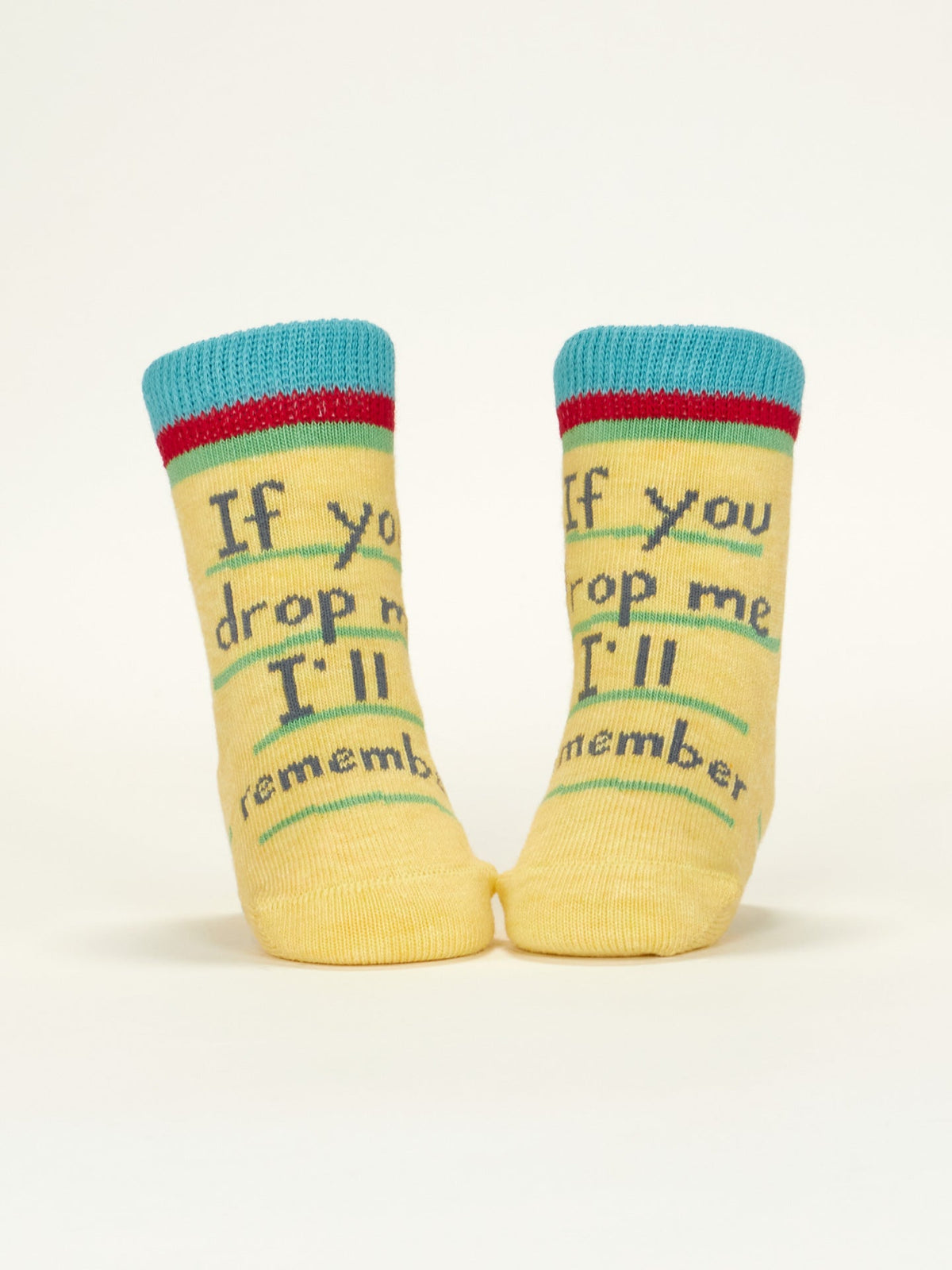 Your Face/ Drop Me Baby Socks by Blue Q – image 5