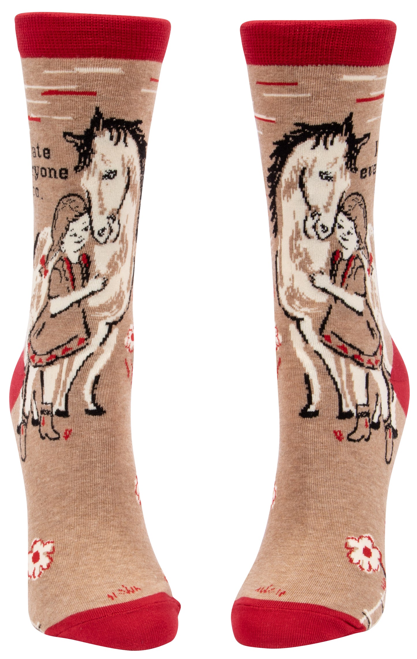 SW423 I Hate Everyone Too Women's Socks