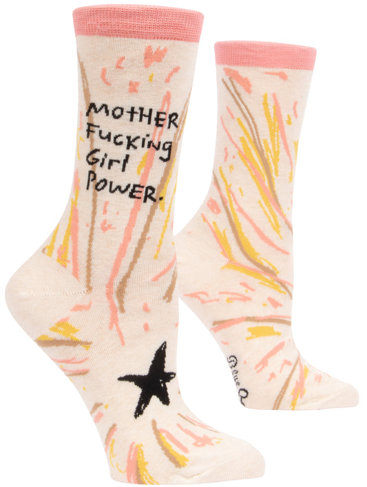 SW449 Mother Fucking Girl Power Women's Socks