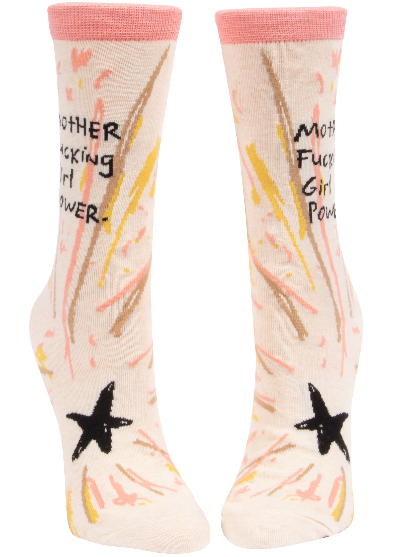 SW449 Mother Fucking Girl Power Women's Socks